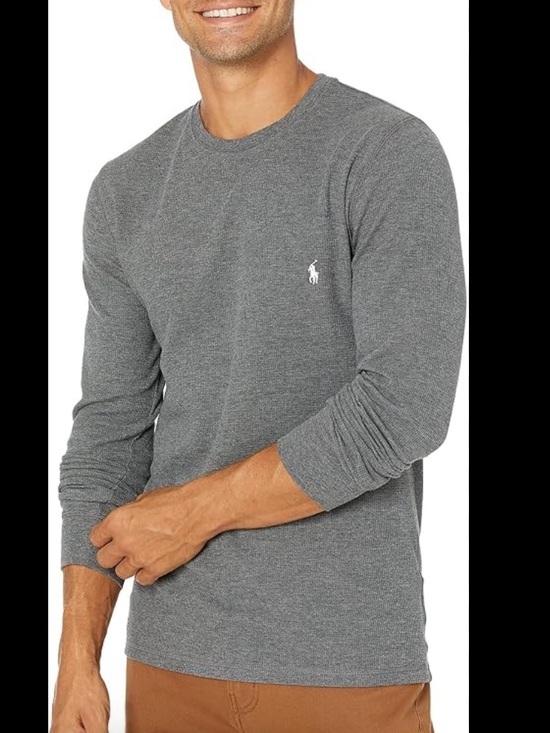 Polo Ralph Lauren Other - Polo by Ralph Lauren Gray Long-Sleeve Crewneck Tee